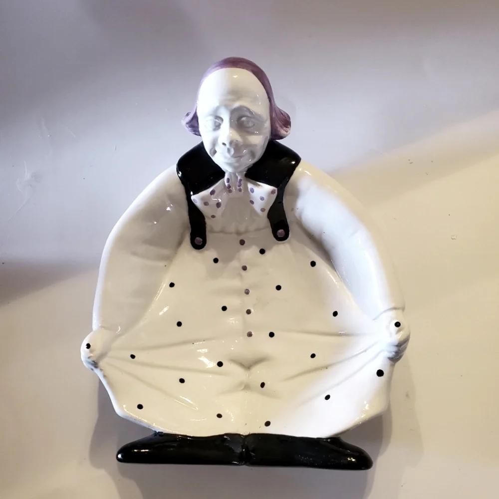 Vintage Place Setter Butler Trinket Dish Made in Italy‎ Strange Boho Cottagecore
